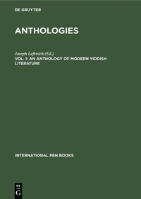 Abbildung von: An Anthology of Modern Yiddish Literature - De Gruyter Mouton