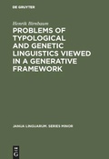 Cover: Problems of Typological and Genetic Linguistics Viewed in a Generative Framework - De Gruyter Mouton