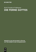 Cover: Die Ferne Gottes - De Gruyter