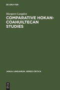 Cover: Comparative Hokan-Coahuiltecan Studies - De Gruyter Mouton