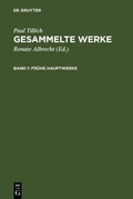 Cover: Fr&uuml;he Hauptwerke - De Gruyter