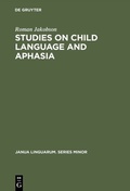 Bild: Studies on Child Language and Aphasia - De Gruyter Mouton