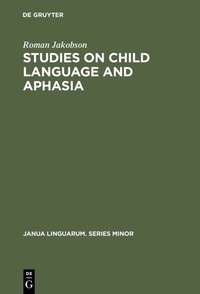 Abbildung von: Studies on Child Language and Aphasia - De Gruyter Mouton