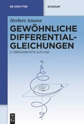 Cover: Gew&ouml;hnliche Differentialgleichungen - De Gruyter