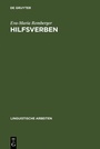 Cover: Hilfsverben - De Gruyter
