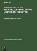 Abbildung von: Zivilprozessordnung und Nebengesetze / §§ 542-591 - De Gruyter
