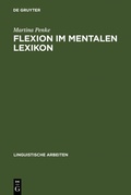 Cover: Flexion im mentalen Lexikon - De Gruyter