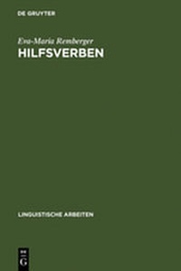 Enlarge image Cover: Hilfsverben - De Gruyter