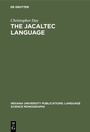 Cover: The Jacaltec Language - De Gruyter Mouton