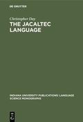 Cover: The Jacaltec Language - De Gruyter Mouton