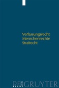 Cover: Verfassungsrecht - Menschenrechte - Strafrecht - De Gruyter