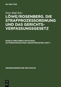 Cover: MRK/IPBPR; Nachtrag; Autorenverzeichnis; Gesamtregister - De Gruyter