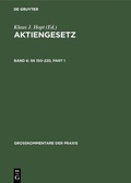 Abbildung von: Aktiengesetz / §§ 150-220 - De Gruyter