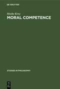 Bild: Moral Competence - De Gruyter Mouton