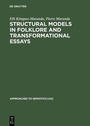 Cover: Structural Models in Folklore and Transformational Essays - De Gruyter Mouton