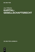 Abbildung von: Kapitalgesellschaftsrecht - De Gruyter