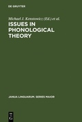 Cover: Issues in Phonological Theory - De Gruyter Mouton