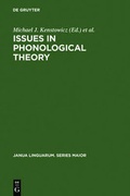 Cover: Issues in Phonological Theory - De Gruyter Mouton
