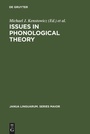 Cover: Issues in Phonological Theory - De Gruyter Mouton