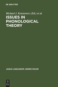 Cover: Issues in Phonological Theory - De Gruyter Mouton
