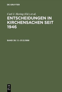 Abbildung von: 1.1.-31.12.1998 - De Gruyter