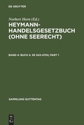 Cover: Buch 4. &sect;&sect; 343-475h - De Gruyter