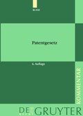 Cover: Patentgesetz - De Gruyter