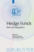 Cover: Hedge Funds - De Gruyter
