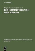 Cover: Die Kommunikation der Medien - De Gruyter