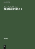 Cover: Textkorpora 2 - De Gruyter