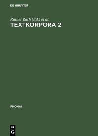 Abbildung von: Textkorpora 2 - De Gruyter