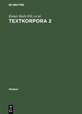 Cover: Textkorpora 2 - De Gruyter