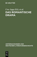 Cover: Das romantische Drama - De Gruyter