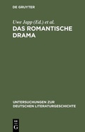 Cover: Das romantische Drama - De Gruyter