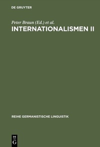 Abbildung von: Internationalismen II - De Gruyter