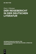 Cover: Der Reisebericht in der deutschen Literatur - De Gruyter