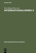 Cover: Internationalismen II - De Gruyter