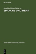 Cover: Sprache und mehr - De Gruyter