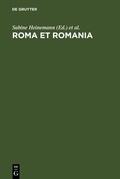 Cover: Roma et Romania - De Gruyter
