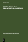 Bild: Sprache und mehr - De Gruyter
