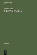 Cover: Femme po&egrave;te - De Gruyter