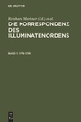 Cover: Die Korrespondenz des Illuminatenordens / 1776-1781 - De Gruyter