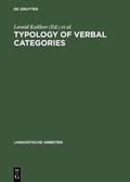Cover: Typology of Verbal Categories - De Gruyter