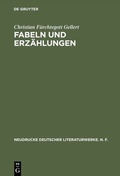 Cover: Fabeln und Erz&auml;hlungen - De Gruyter