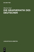 Cover: Die Graphematik des Deutschen - De Gruyter
