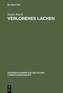 Cover: Verlorenes Lachen - De Gruyter