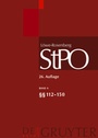 Cover: Löwe/Rosenberg. Die Strafprozeßordnung und das Gerichtsverfassungsgesetz / §§ 112-150 - De Gruyter