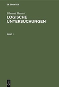 Cover: Logische Untersuchungen - De Gruyter