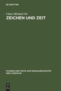 Enlarge image Cover: Zeichen und Zeit - De Gruyter