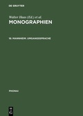 Cover: Mannheim. Umgangssprache - De Gruyter
